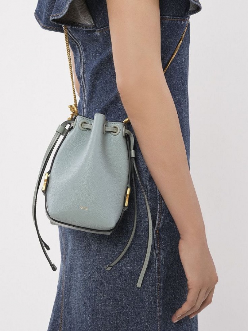 Chloe Marcie Micro Bucket Crossbody Veske Grønn | CHE-SR13589