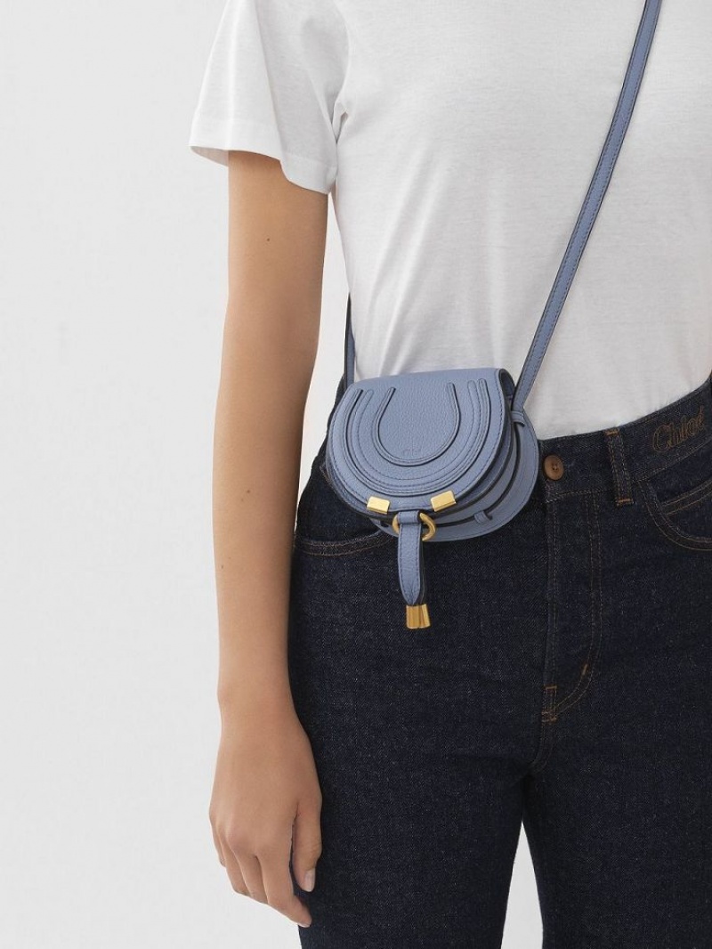 Chloe Marcie Nano Crossbody Veske Dyp Blå | CHE-SR13516