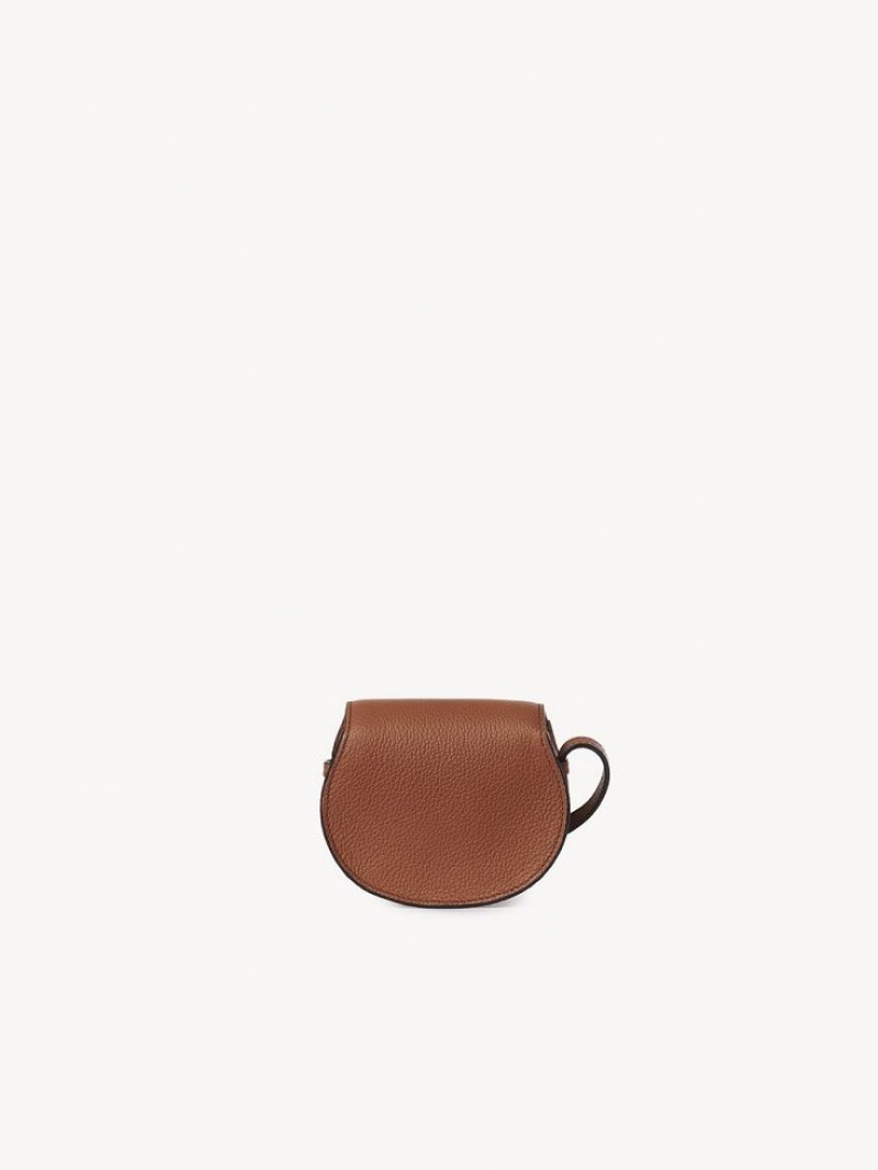 Chloe Marcie Nano Saddle Mini Vesker Brune | CHE-SR13684