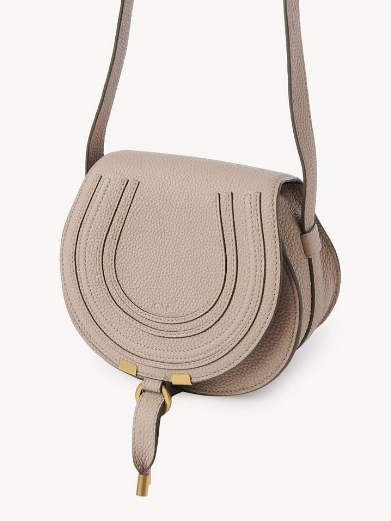 Chloe Marcie Small Crossbody Veske Beige | CHE-SR13558