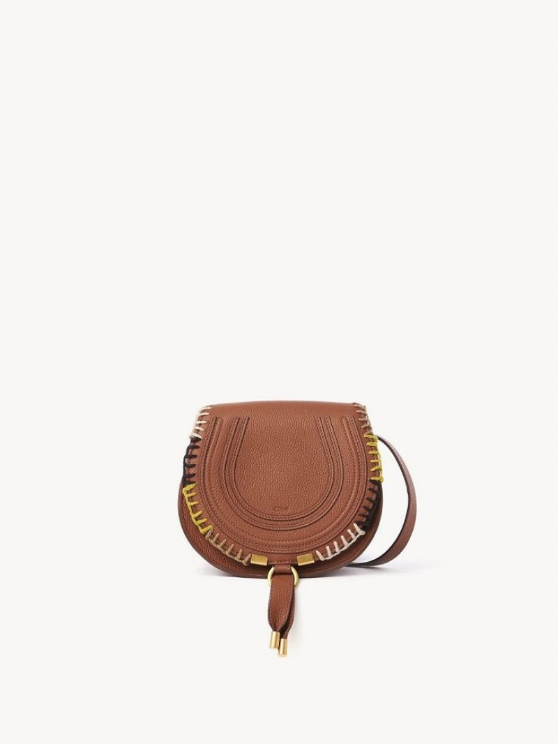 Chloe Marcie Small Crossbody Veske Brune | CHE-SR13474