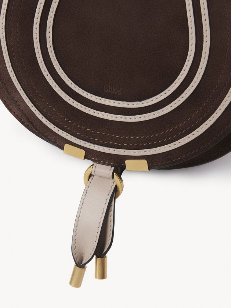 Chloe Marcie Small Crossbody Veske Brune | CHE-SR13510