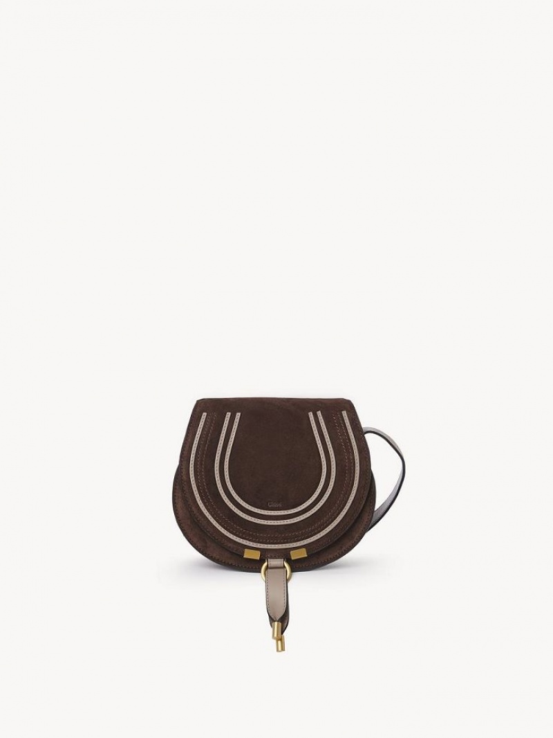 Chloe Marcie Small Crossbody Veske Brune | CHE-SR13510