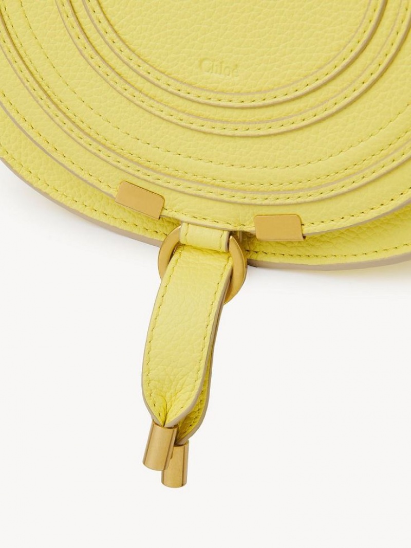 Chloe Marcie Small Crossbody Veske Gul | CHE-SR13533