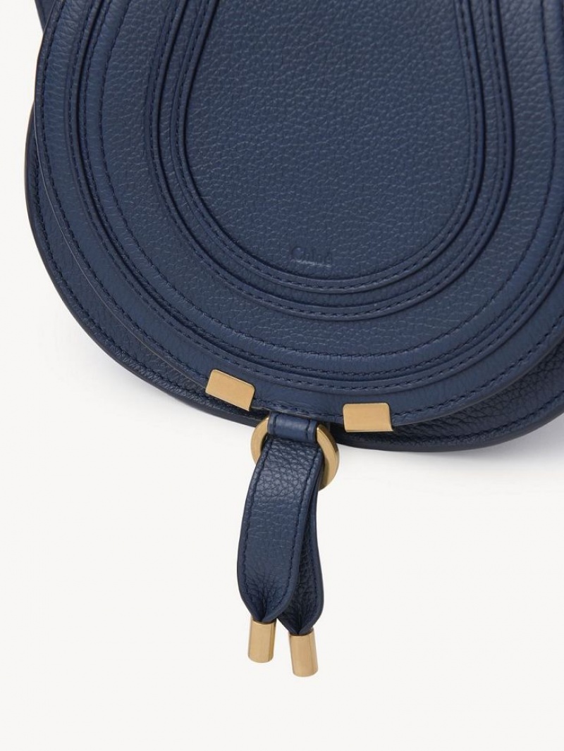 Chloe Marcie Small Crossbody Veske Marineblå | CHE-SR13571