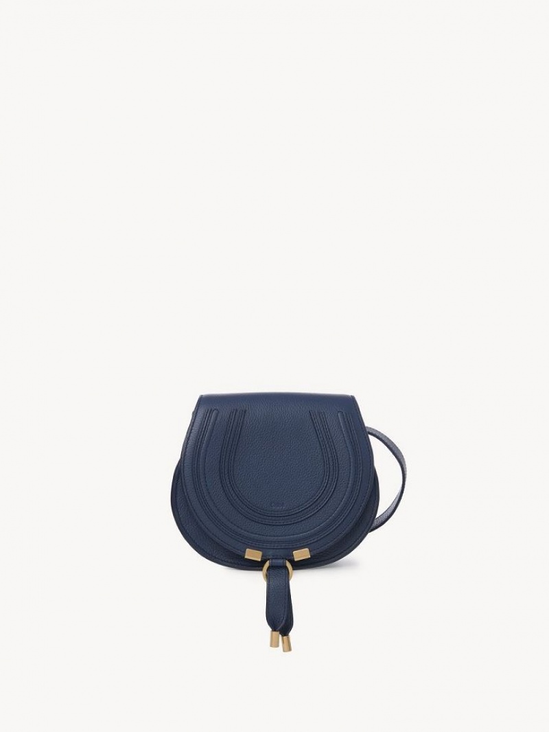 Chloe Marcie Small Crossbody Veske Marineblå | CHE-SR13571