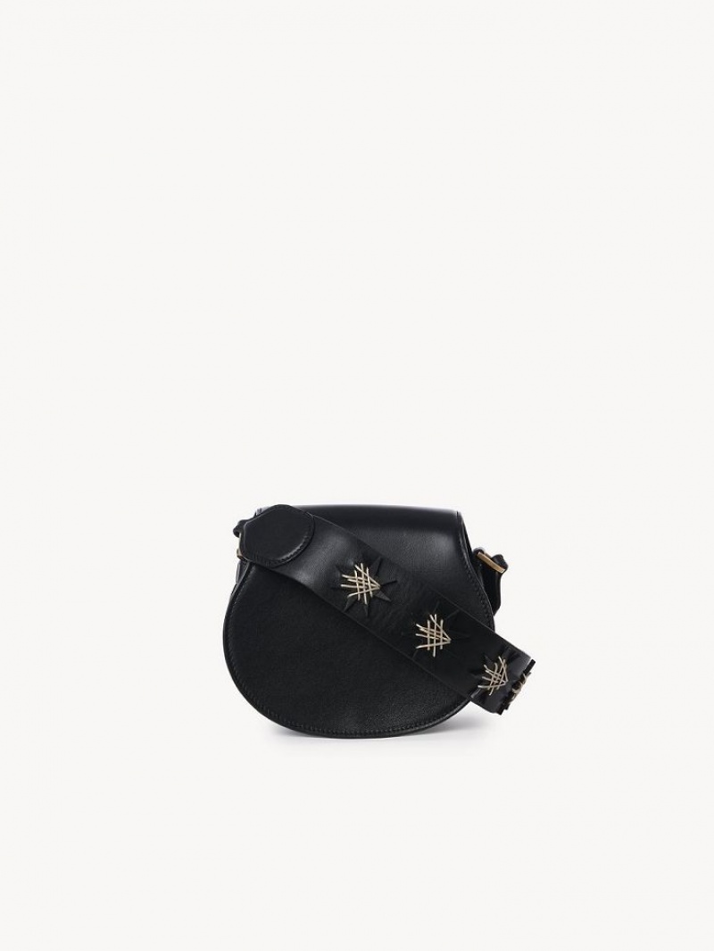 Chloe Marcie Small Crossbody Veske Svarte | CHE-SR13498