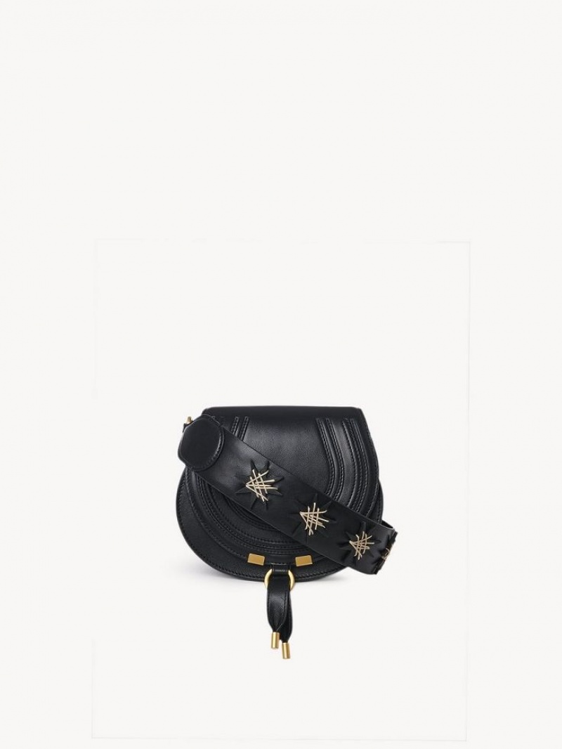 Chloe Marcie Small Crossbody Veske Svarte | CHE-SR13498