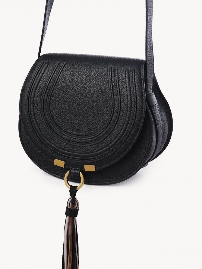 Chloe Marcie Small Crossbody Veske Svarte | CHE-SR13503