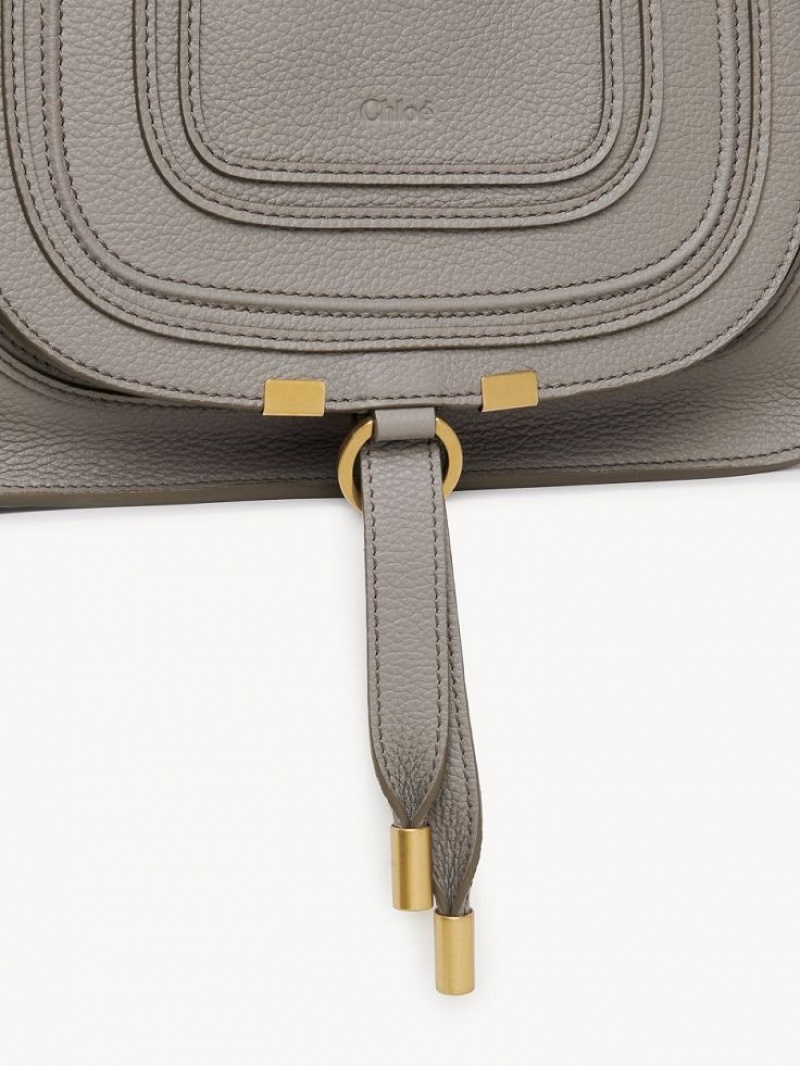 Chloe Marcie Small Double Carry Crossbody Veske Grå | CHE-SR13547