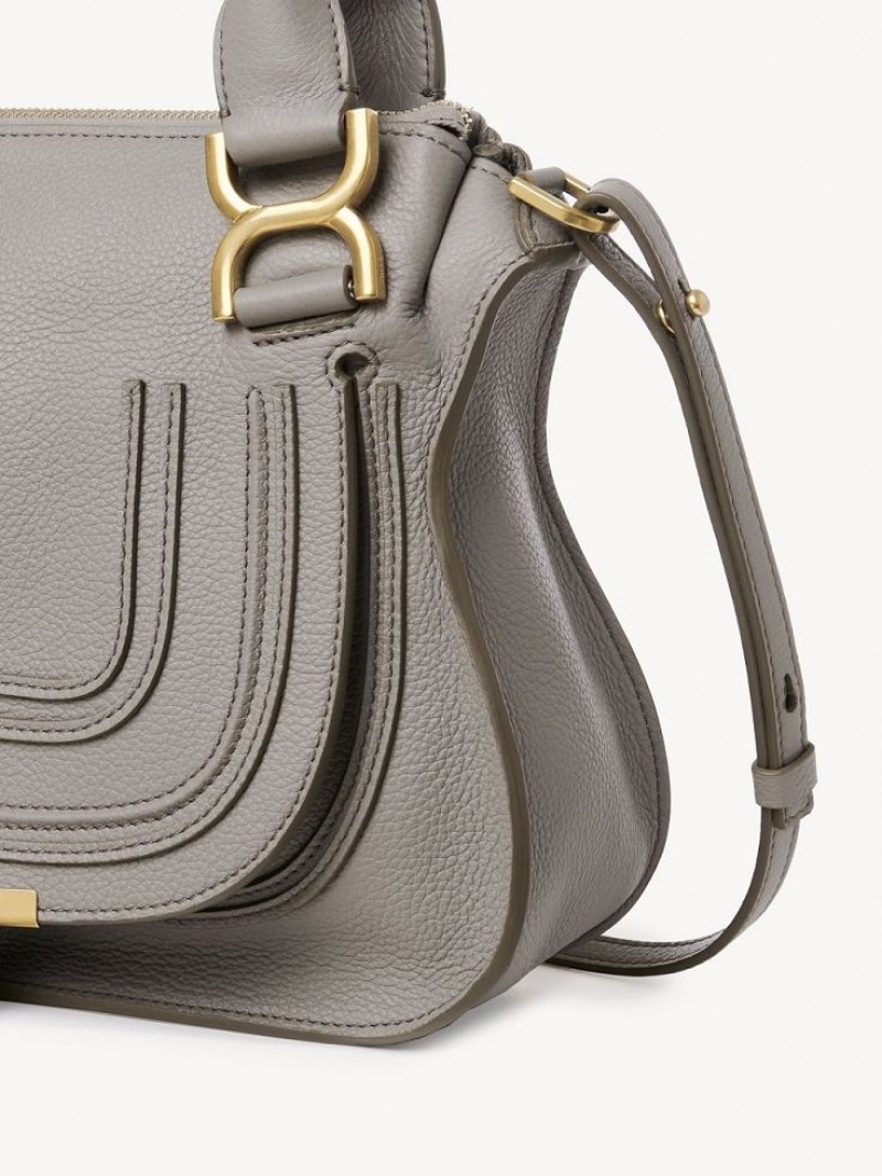 Chloe Marcie Small Double Carry Crossbody Veske Grå | CHE-SR13547