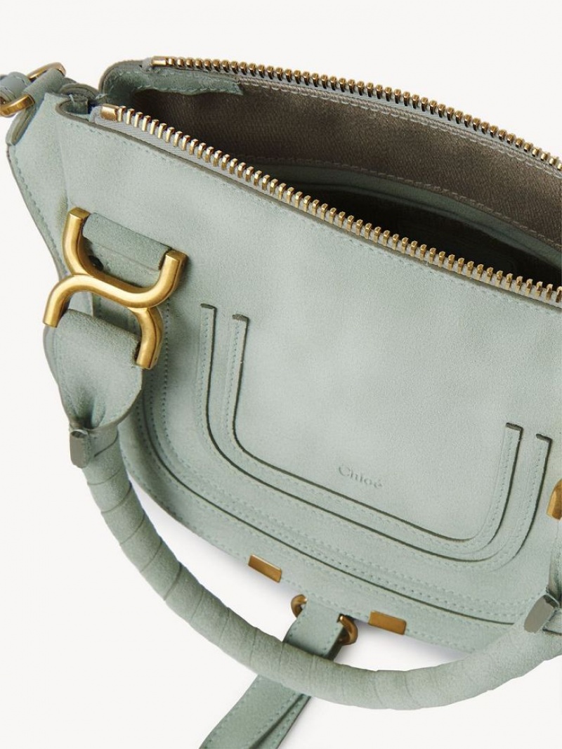 Chloe Marcie Small Double Carry Crossbody Veske Grønn | CHE-SR13601