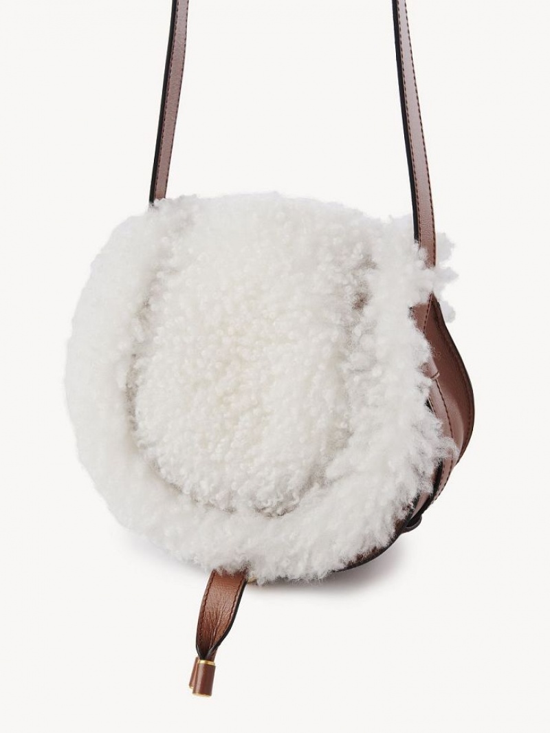 Chloe Marcie Small Saddle Skulderveske Brune | CHE-SR13425