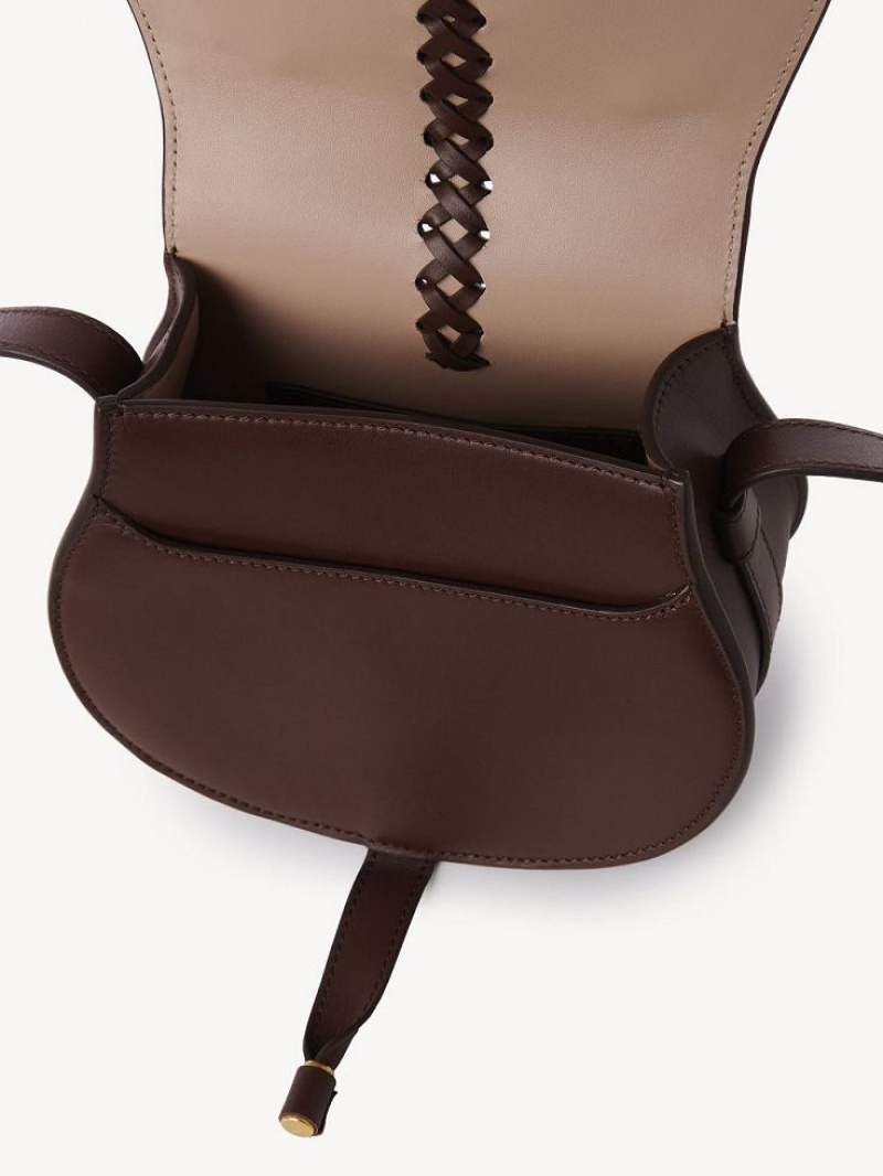 Chloe Marcie Small Saddle Skulderveske Rød | CHE-SR13415