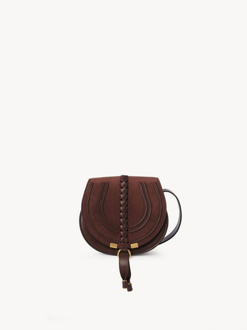 Chloe Marcie Small Saddle Skulderveske Rød | CHE-SR13415