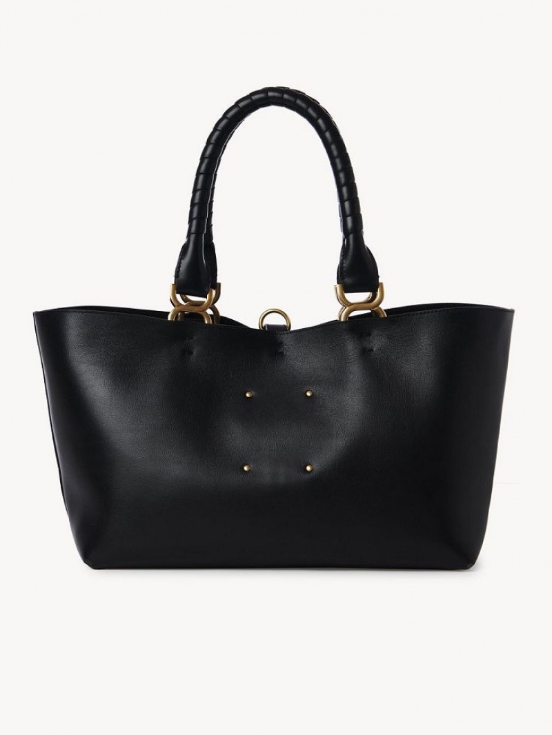 Chloe Marcie Small Tote Veske Svarte | CHE-SR13389