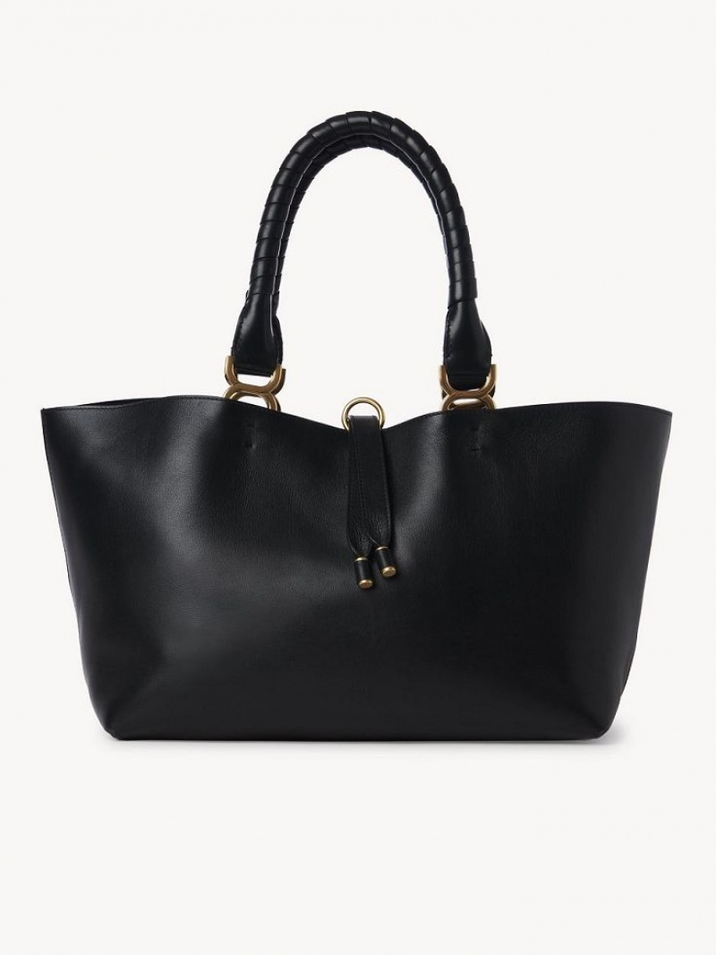 Chloe Marcie Small Tote Veske Svarte | CHE-SR13360