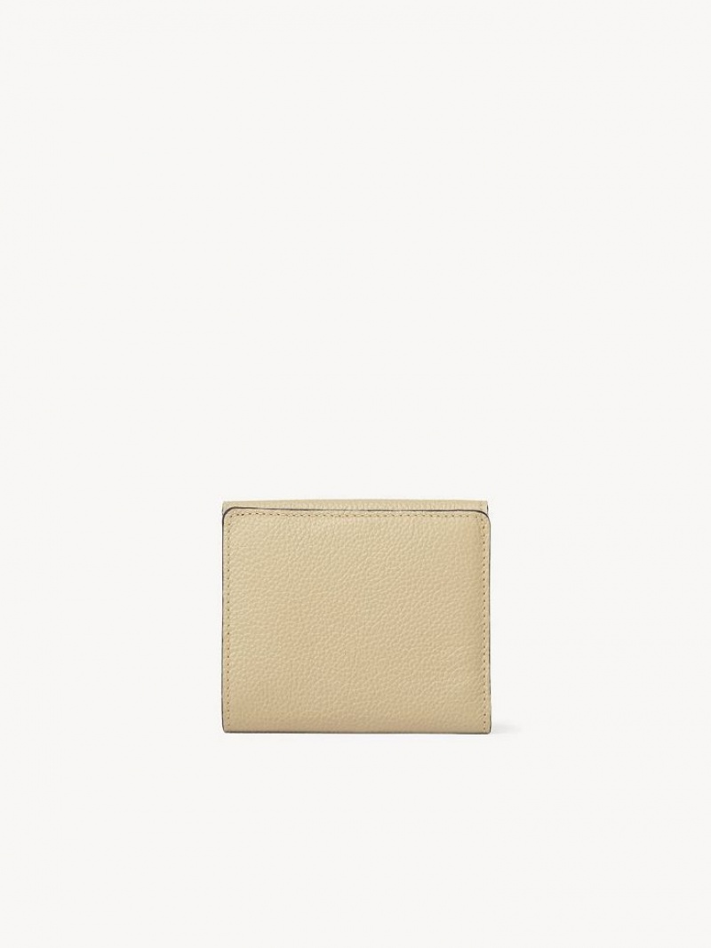 Chloe Marcie Square Liten Lommebok Beige | CHE-SR14280