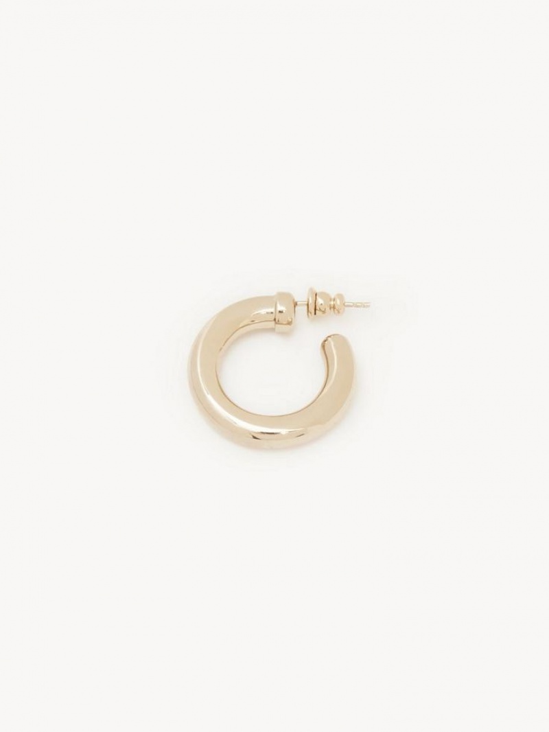 Chloe Maura Hoops Øredobber Gull | CHE-SR14359