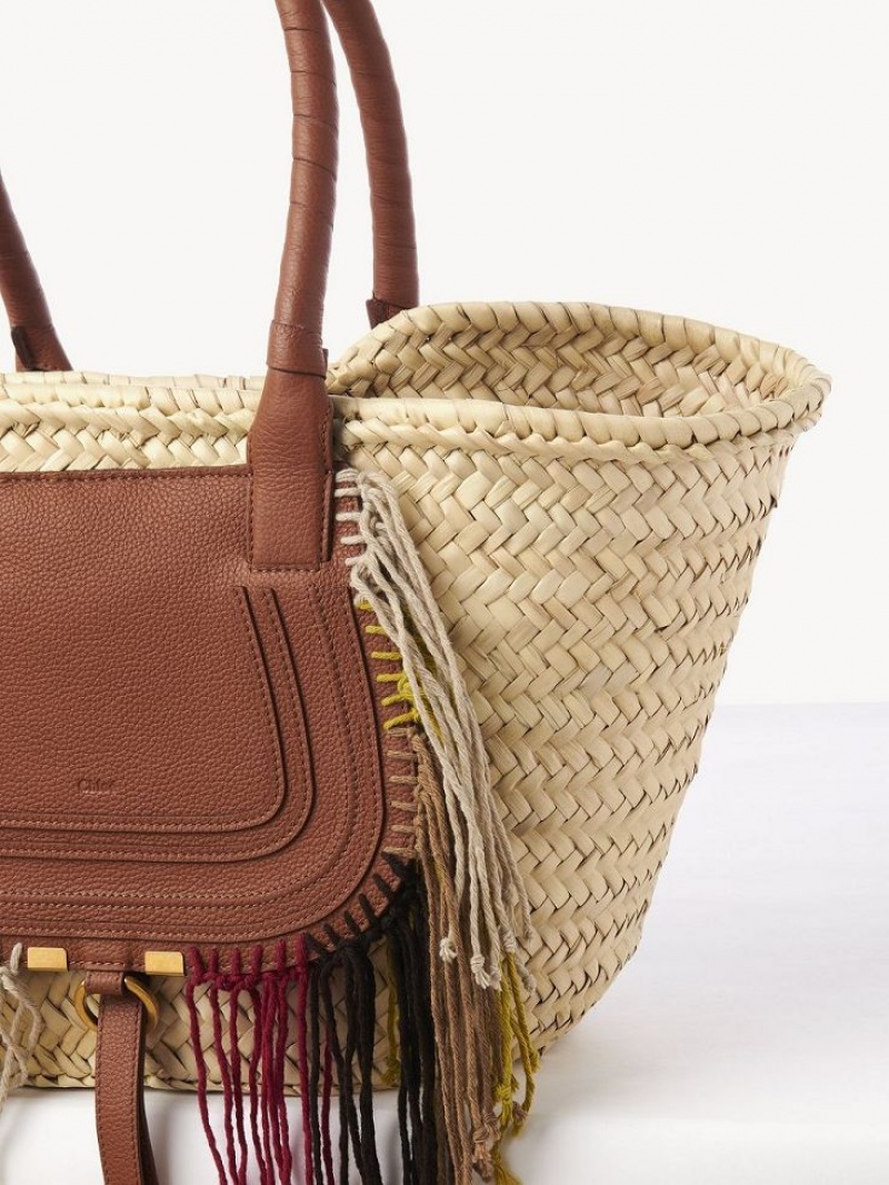 Chloe Medium Marcie Baskets Brune | CHE-SR13630