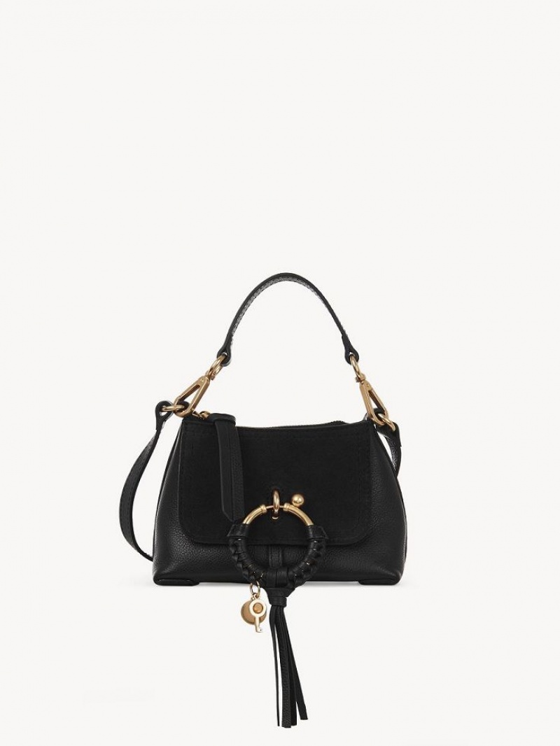 Chloe Mini Joan Skulderveske Svarte | CHE-SR14688