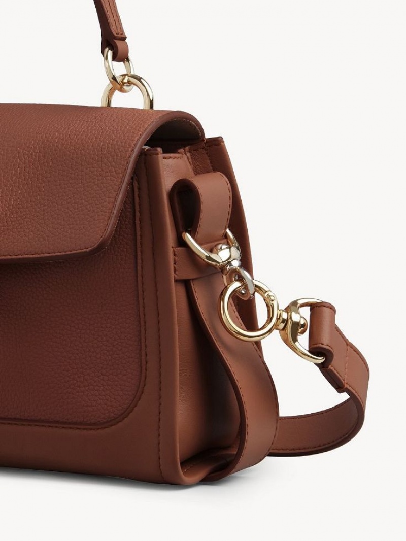 Chloe Mini Tess Day Crossbody Veske Brune | CHE-SR13479