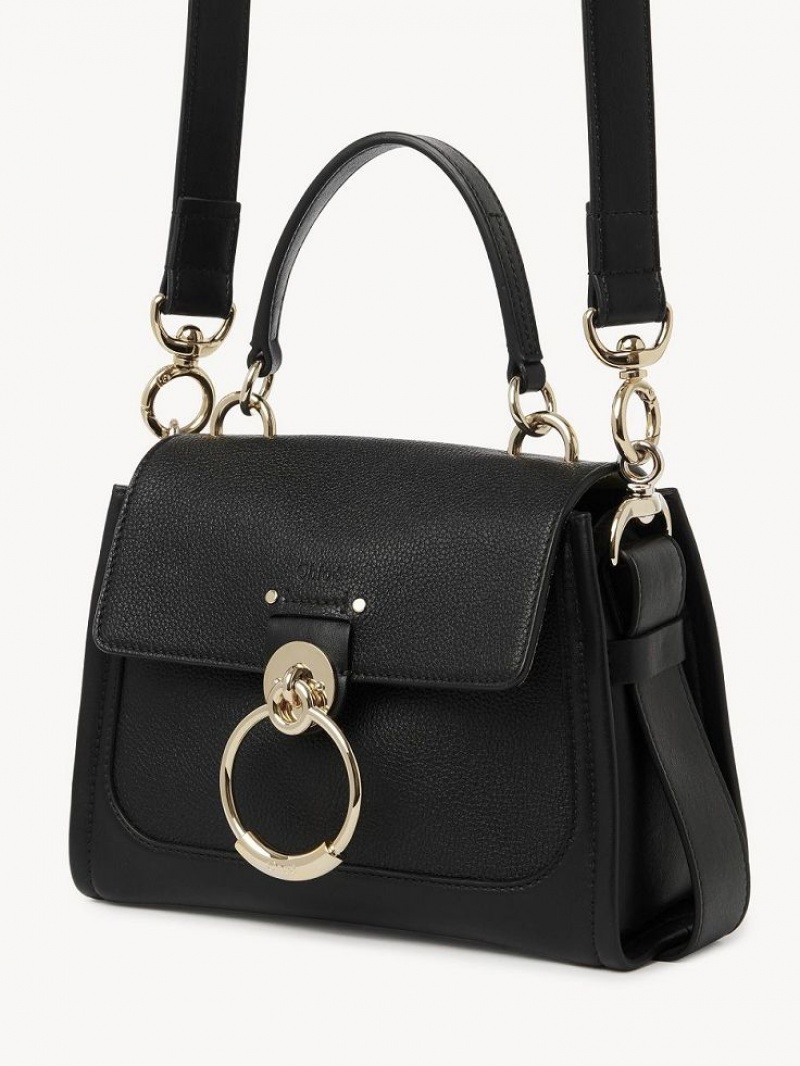 Chloe Mini Tess Day Crossbody Veske Svarte | CHE-SR13501