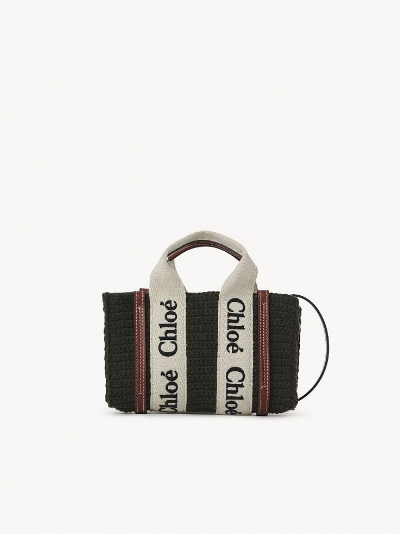 Chloe Mini Woody Crossbody Veske Grå | CHE-SR13465