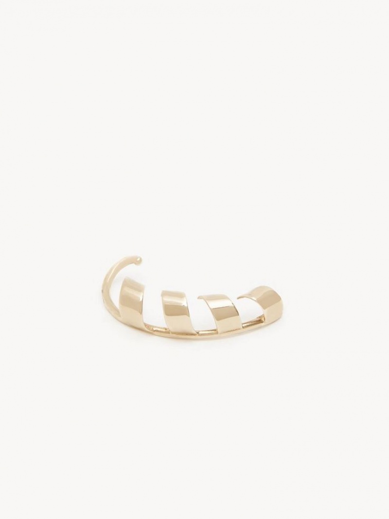 Chloe Mony Cuff Øredobber Gull | CHE-SR14437