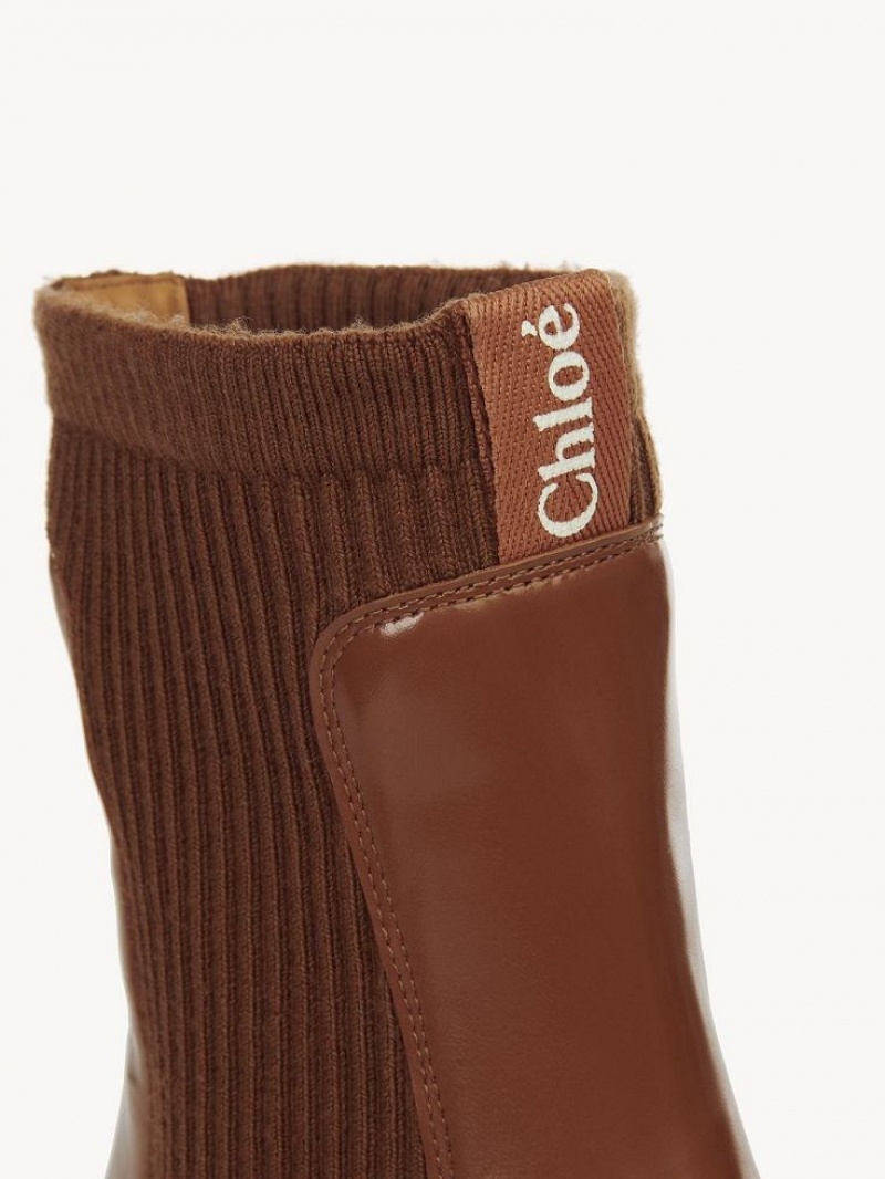 Chloe Noua Støvletter Brune | CHE-SR14237