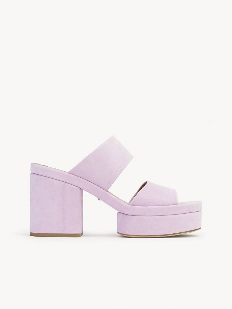 Chloe Odina High-heel Sandaler Lilla | CHE-SR14183