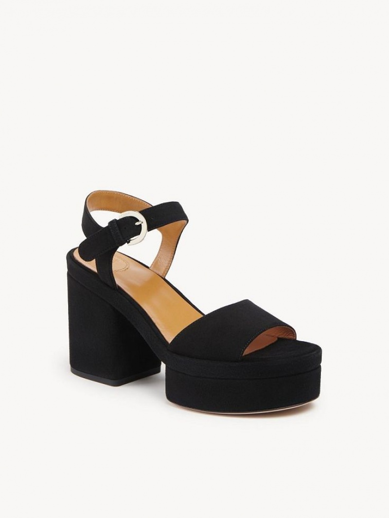 Chloe Odina High-heel Sandaler Svarte | CHE-SR14173