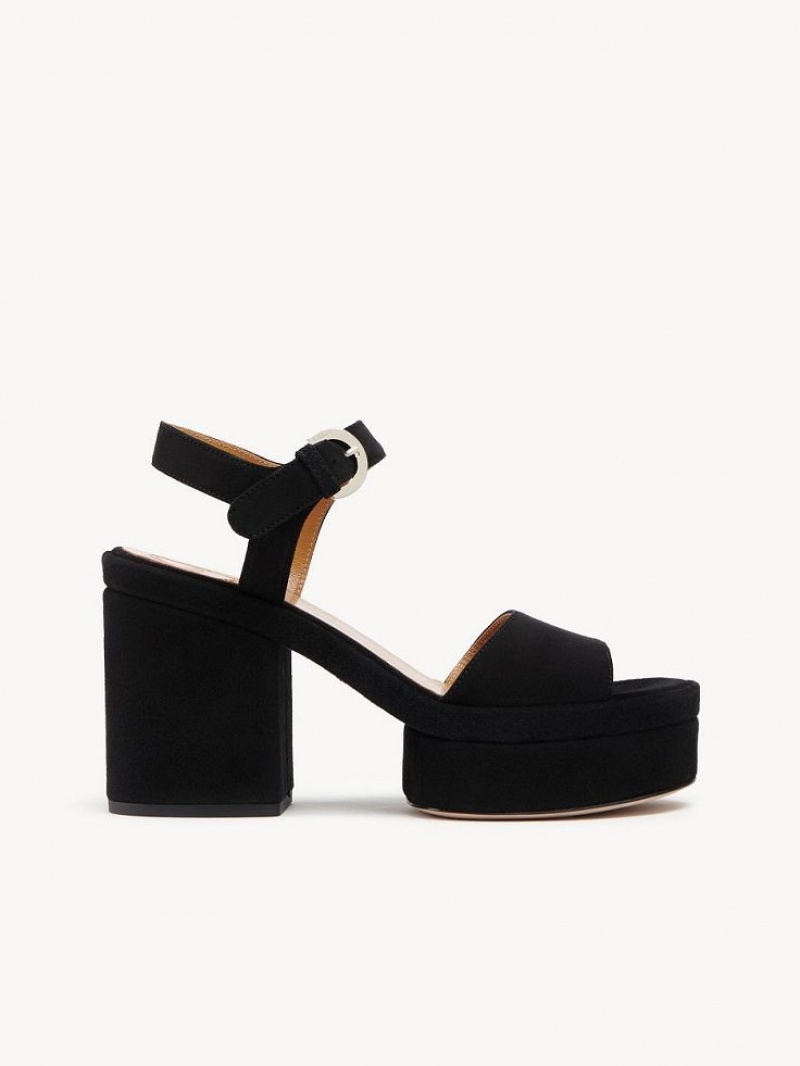 Chloe Odina High-heel Sandaler Svarte | CHE-SR14173