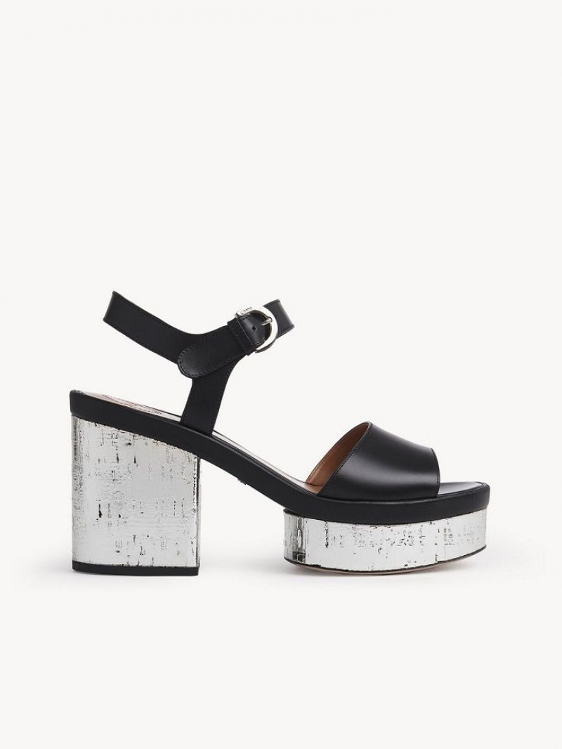 Chloe Odina High-heel Sandaler Svarte | CHE-SR14180