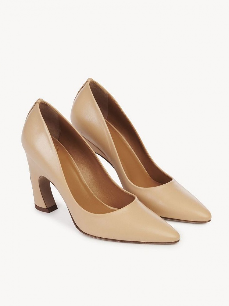 Chloe Oli Pumps Beige | CHE-SR14251