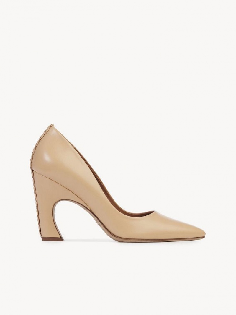 Chloe Oli Pumps Beige | CHE-SR14251