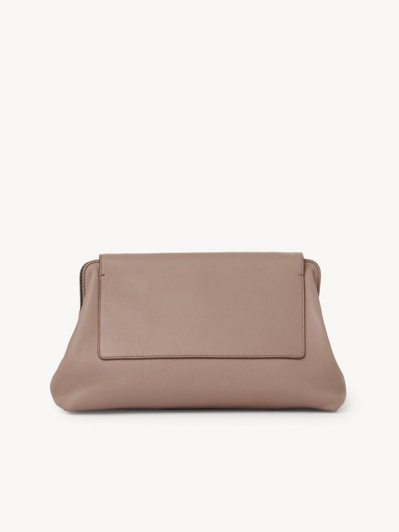 Chloe Penelope Clutch Brune | CHE-SR13762