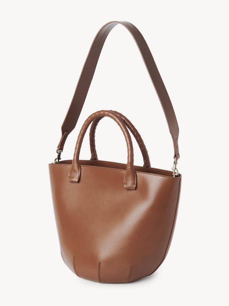 Chloe Sabia Hamper Tote Veske Brune | CHE-SR13370