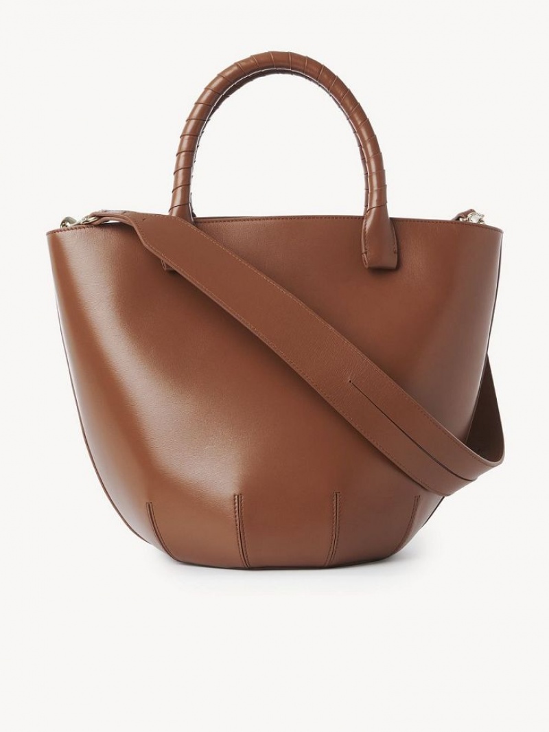 Chloe Sabia Hamper Tote Veske Brune | CHE-SR13370