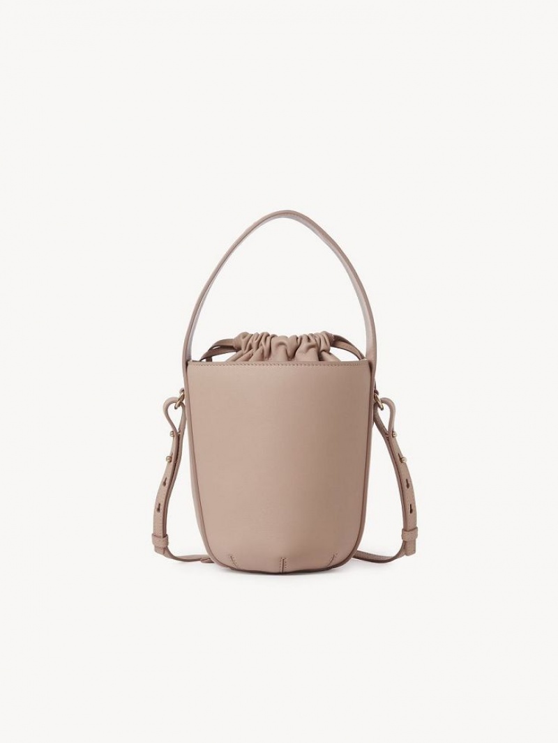 Chloe Sense Bucket Crossbody Veske Beige | CHE-SR13573