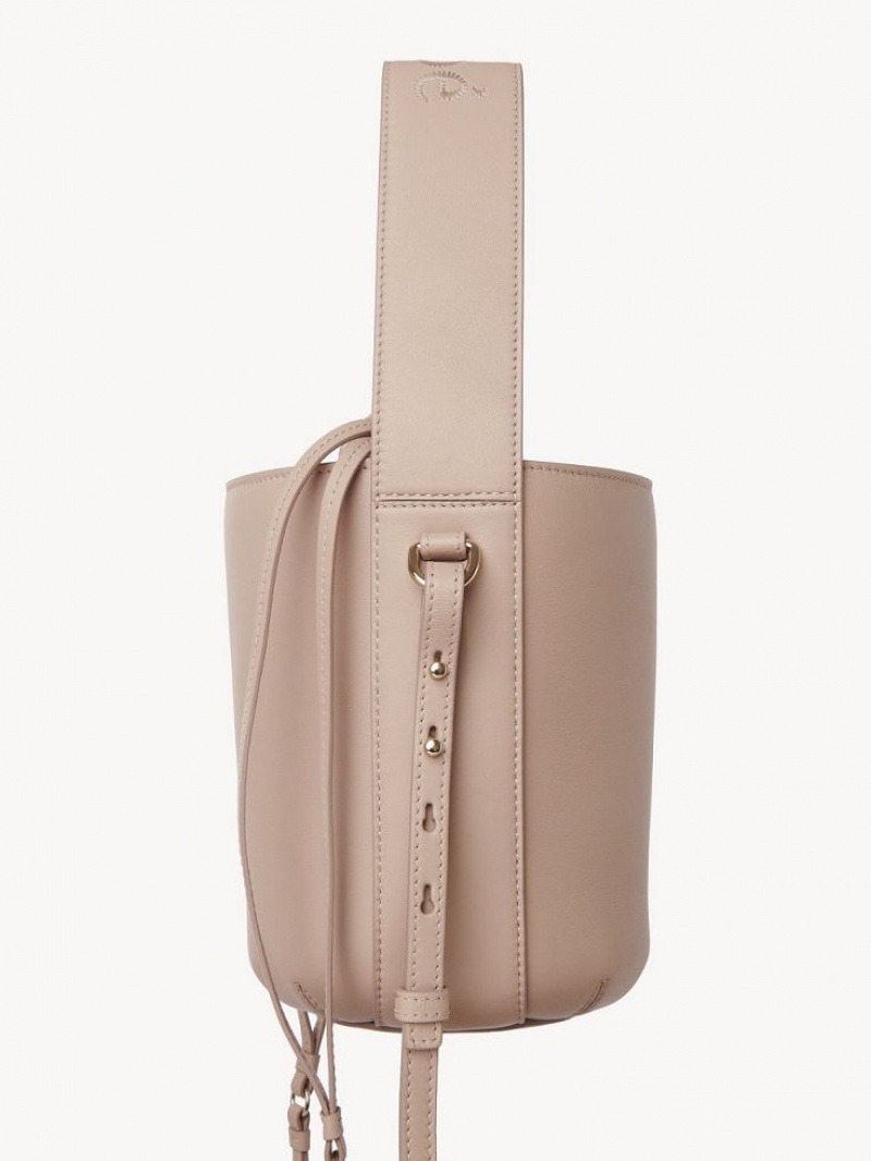 Chloe Sense Bucket Crossbody Veske Beige | CHE-SR13573