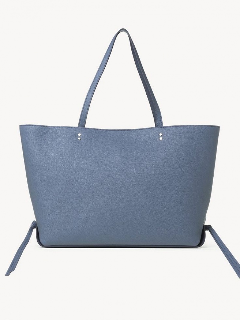 Chloe Sense Medium East-west Tote Veske Dyp Blå | CHE-SR13329