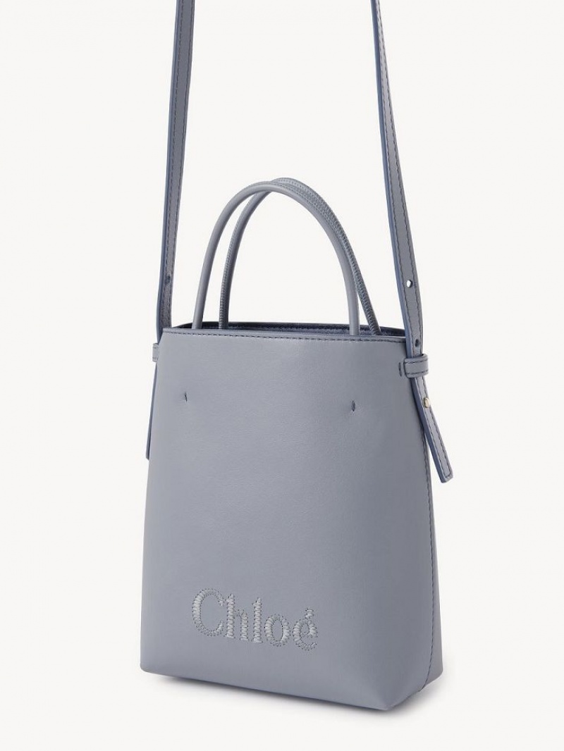 Chloe Sense Micro Crossbody Veske Blå | CHE-SR13564