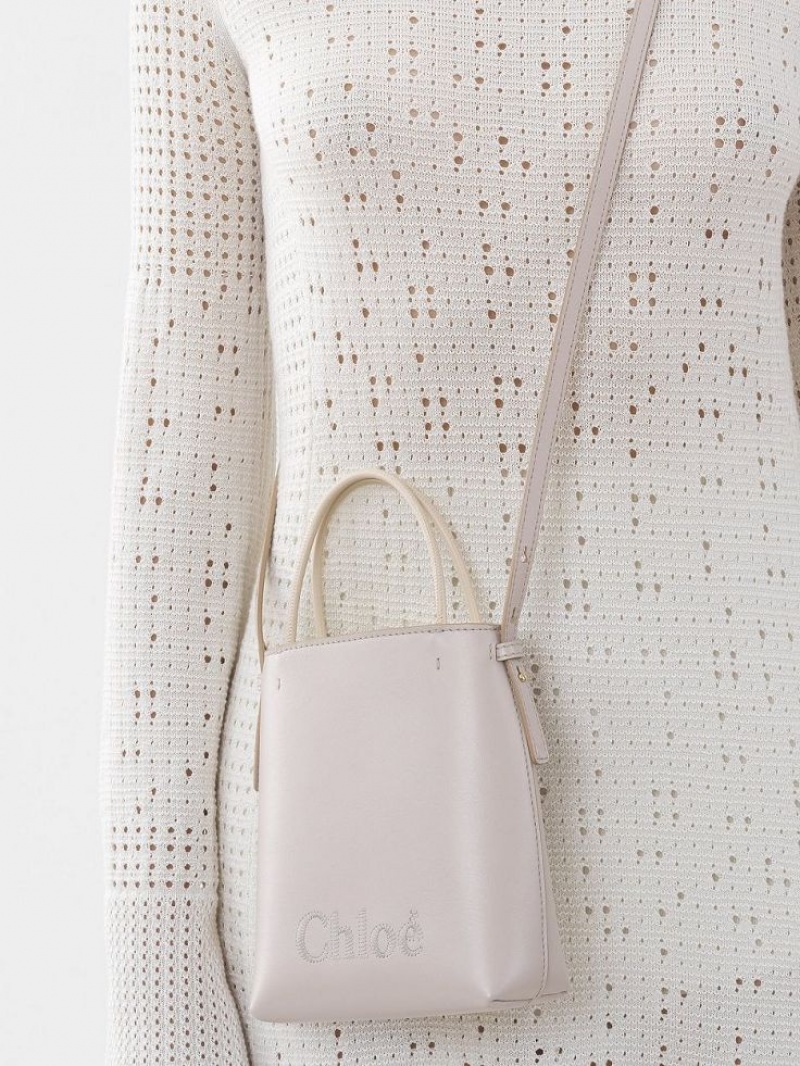 Chloe Sense Micro Crossbody Veske Grå | CHE-SR13581