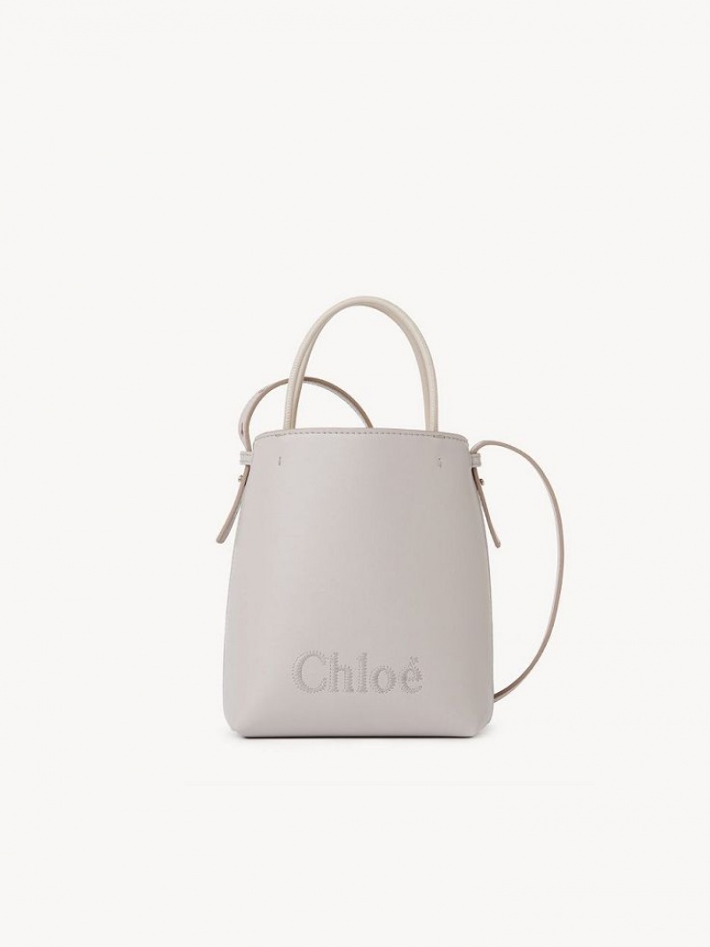 Chloe Sense Micro Crossbody Veske Grå | CHE-SR13581