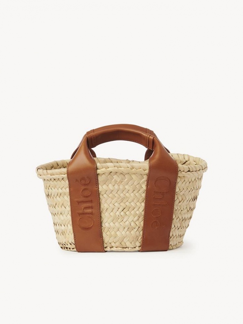 Chloe Sense Small Basket Crossbody Veske Brune | CHE-SR13518