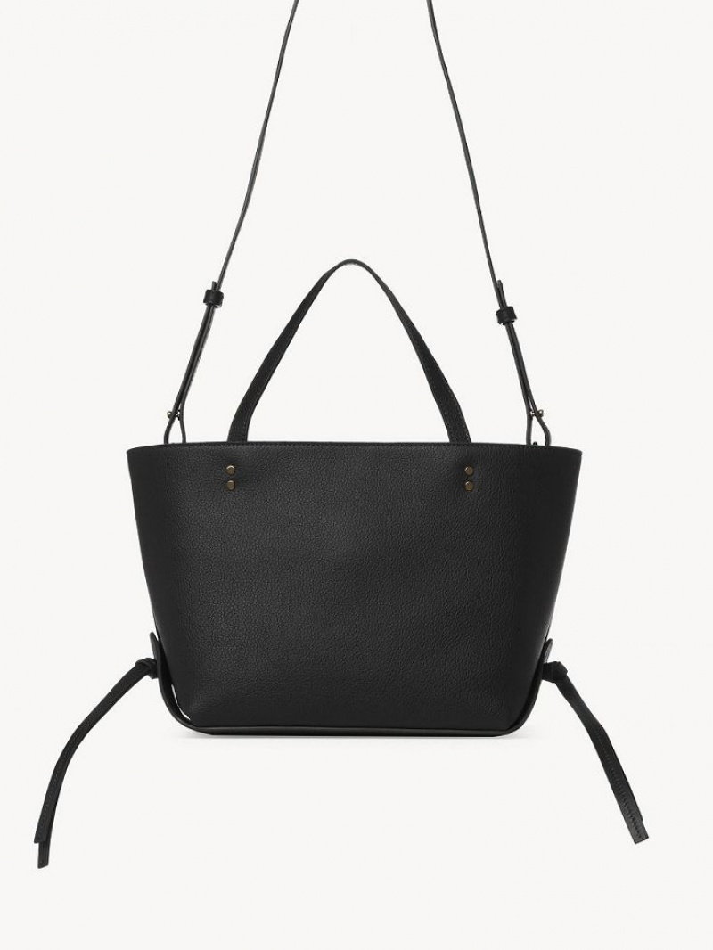 Chloe Sense Small East-west Tote Veske Svarte | CHE-SR13357