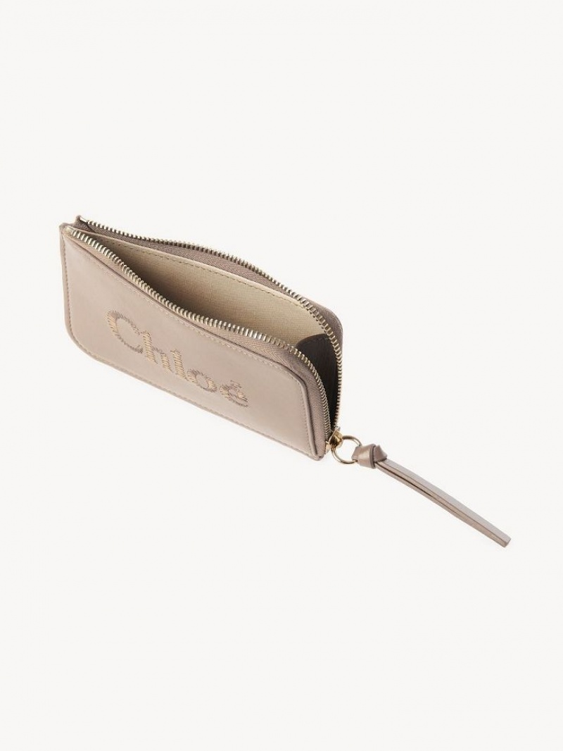 Chloe Sense Small Myntpung Beige | CHE-SR14322