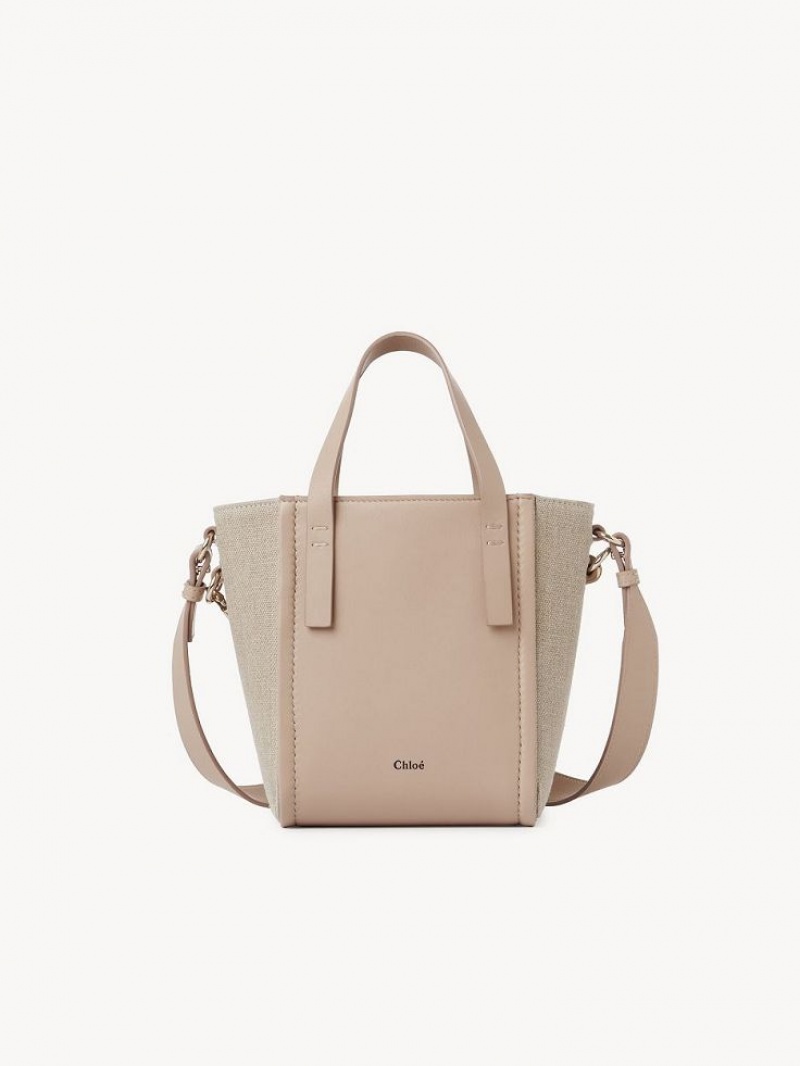 Chloe Sense Small Skulderveske Beige | CHE-SR13418