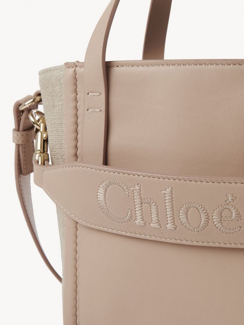 Chloe Sense Small Skulderveske Beige | CHE-SR13418